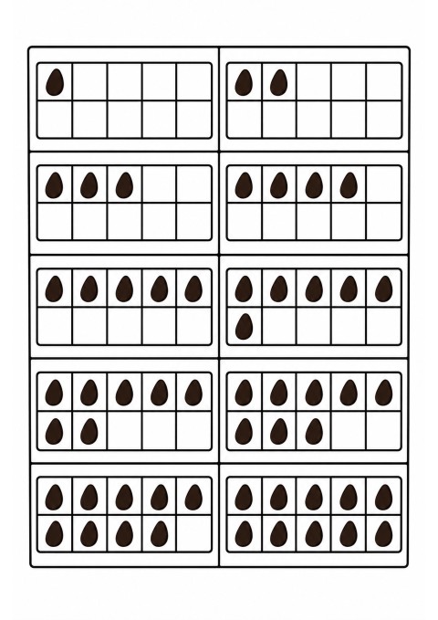 5 Adet Brown Shape Introduction