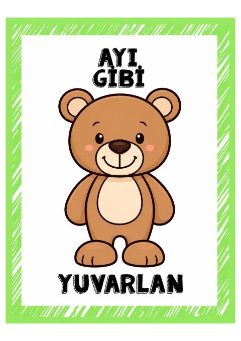 AYI GİBİ YUVARLAN - Eğitici Hayvanlar İfadesi