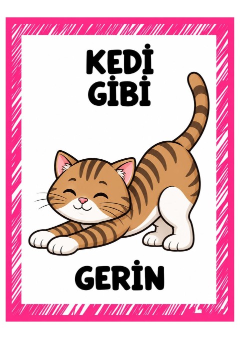 KEDİ GİBİ GERİN: Hayvan davranışları ve esneme eğitimi