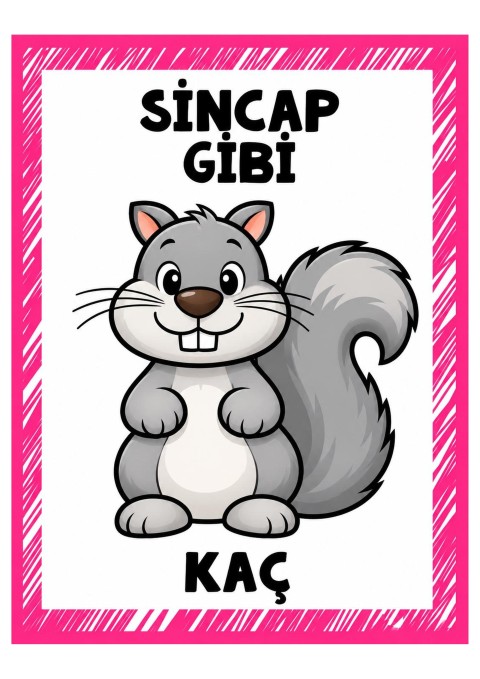 SINCAP GİBİ KAÇ - Eğitsel Materyal