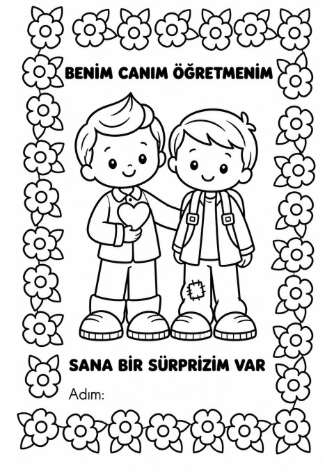 Öğretmen İçin Süpriz Mesajı - Çocukların Kalp İlişkisi ve Sevgi Teması