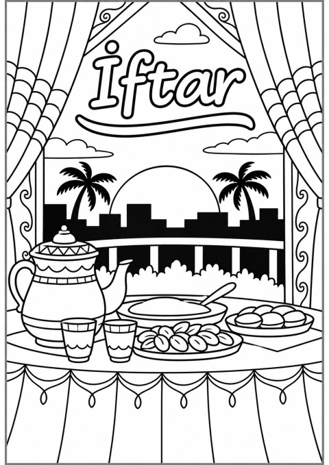 Iftar Tablosu: İftar Hazırlıkları ve Gelenekleri (1 - Bir)
