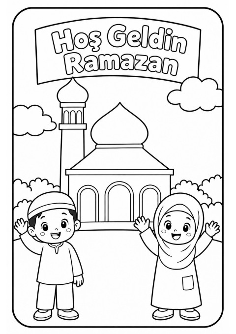 Ramazan Kutlama Çizim Etkinliği: Marhaban Ya Ramadhan