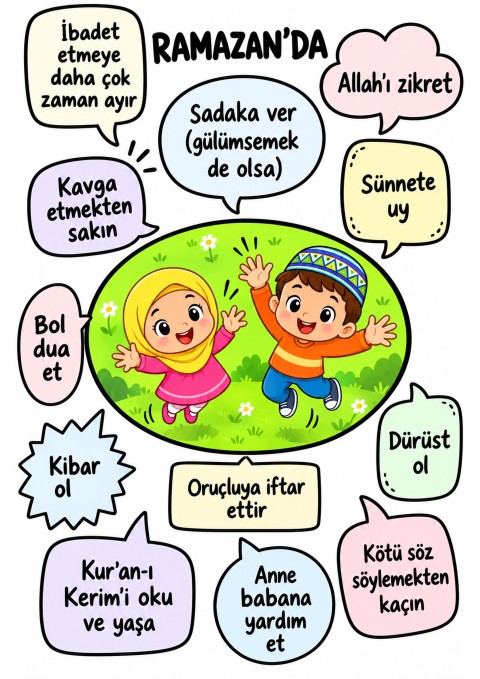 Ramazan'da İyi Davranışlar ve İbadetler için Tavsiyeler