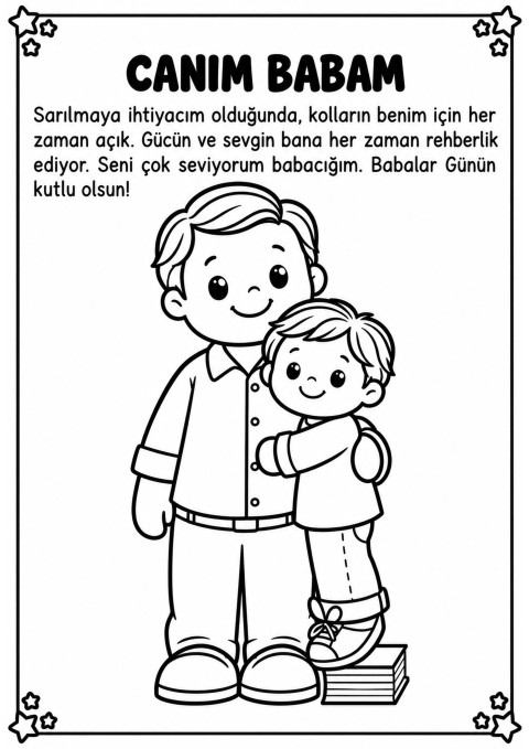 Canım Babam - Babalar Günü Kutlama Mesajı