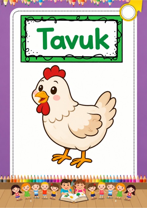 Tavuk Resmi: Temel Hayvan Eğitimi