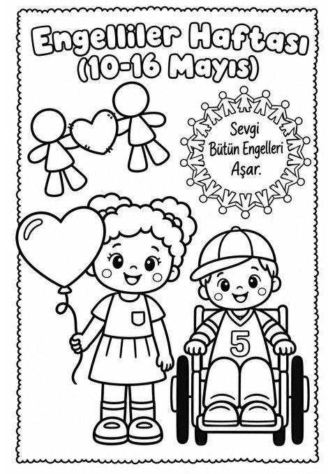 Engelliler Haftası (10-16 Mayıs) Eğitici Görsel