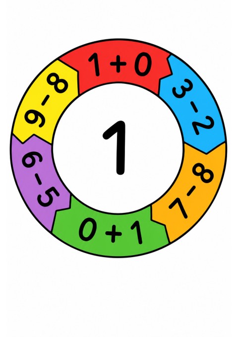 Matematiksel İşlemler ve Sonuçları - 1 Sayısı