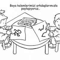 boyama çalişması ,kağit işleri,gelişim dosyası süslemesi,matematık çalişması ,atatürk köşesi (308)