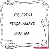 Okul öncesınde boyama çalişması