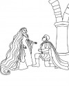 Rapunzel Boyama (5)