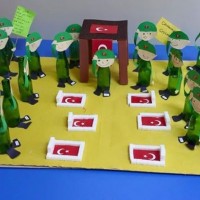 sanat etkınliği ,okuma yazmaçalişması 23 nisan çalişması ,kutlu doğum artık materyal çalişması  (1951)