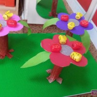 sanat etkınliği ,okuma yazmaçalişması 23 nisan çalişması ,kutlu doğum artık materyal çalişması (2663)