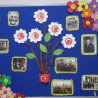 sanat etkınliği ,okuma yazmaçalişması 23 nisan çalişması ,kutlu doğum artık materyal çalişması (2743)