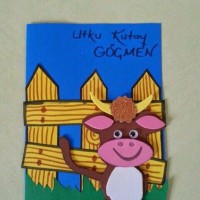 kagit işleri ,artık materyal ,sınıf süsü(1001)