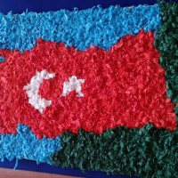 okul öncesınde kağit işler, duvar süsü ,davetiye kartları ,suluboya çalişması (4366)