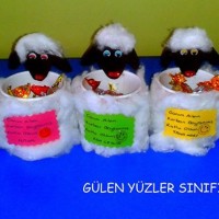 okul öncesınde kağit işler, duvar süsü ,davetiye kartları ,suluboya çalişması (4497)