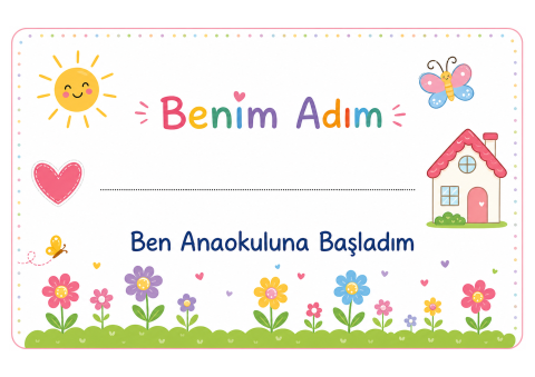 Okulda ilk gün uyum haftası etkinlikleri ve hediyeri